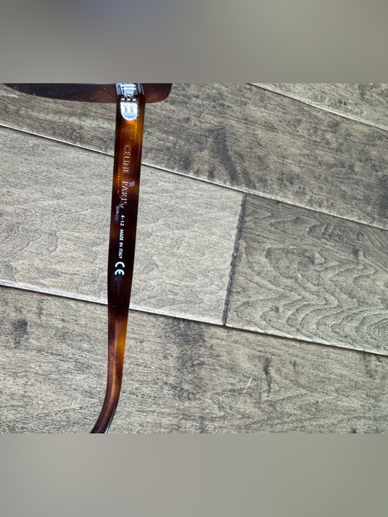 Celine Tortoiseshell Square Sunglasses - Brown main image 5